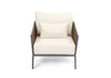 Belito Ouddorp stoel-bank loungeset 5-delig - aluminium - Rattan- losse stoel