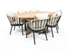 Apple Bee Condor Dining Tuinset 6 persoons op witte achtergrond